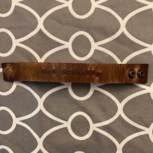 🪴Rick and Morty “Get Schwifty” Leather Bracelet🪴BUNDLE SALE!